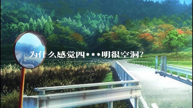 为什么感觉四***明很空洞？